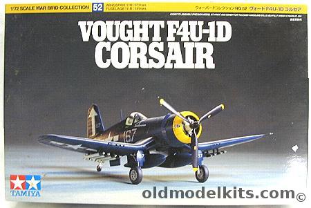 Tamiya 1/72 Vought F4U-1D Corsair - (F4U1D), 60752 plastic model kit